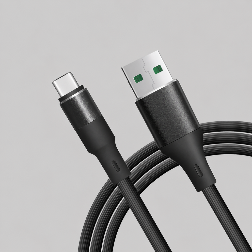 XON 65W Fast Charging USB-A to Type-C Cable | Data Transfer & Fast Charge | 1 Meter