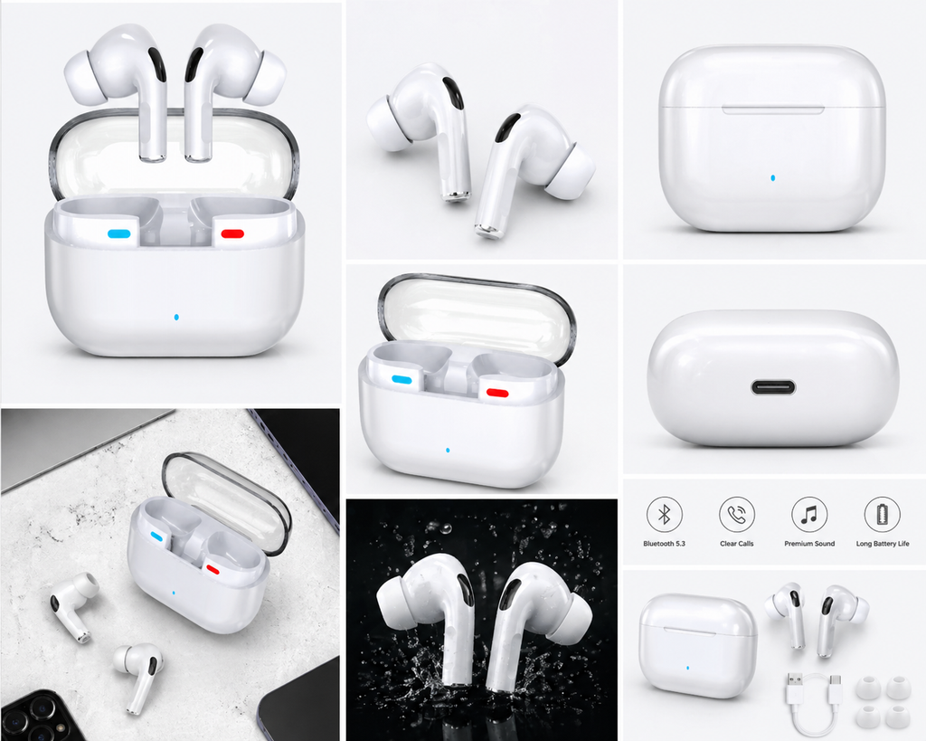 XON 3 Pro Wireless TWS Earbuds | AI-Driven Audio | Active Noise Cancellation | Adaptive Sound | 38H Battery | Pinch Controls
