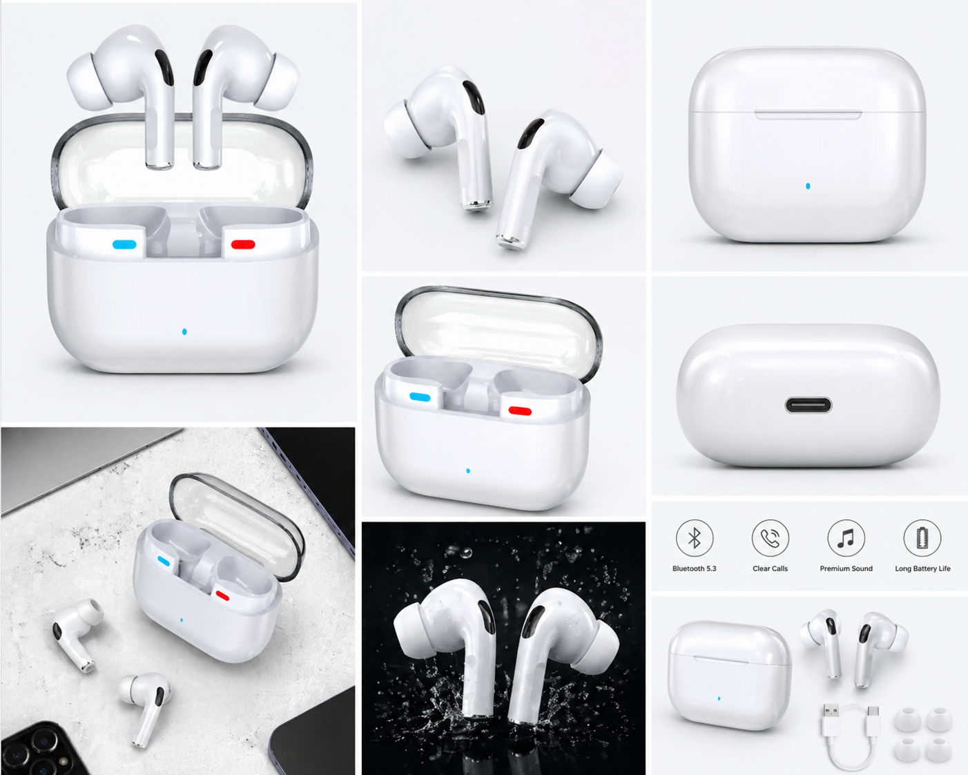 XON 3 Pro Wireless TWS Earbuds | AI-Driven Audio | Active Noise Cancellation | Adaptive Sound | 38H Battery | Pinch Controls